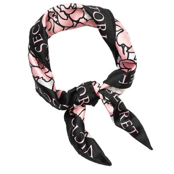 VICTORIA'S SECRET FLORAL SCARF - Picture 3 of 6